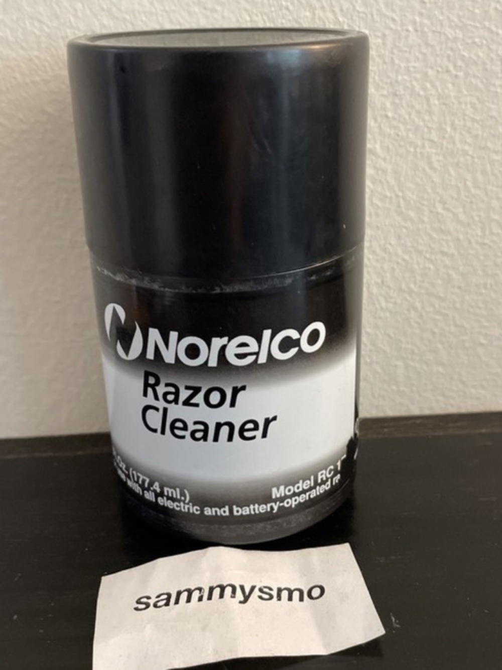 Norelco Razor Cleaner Solution 6oz Bottle - READ DISCRIPTION